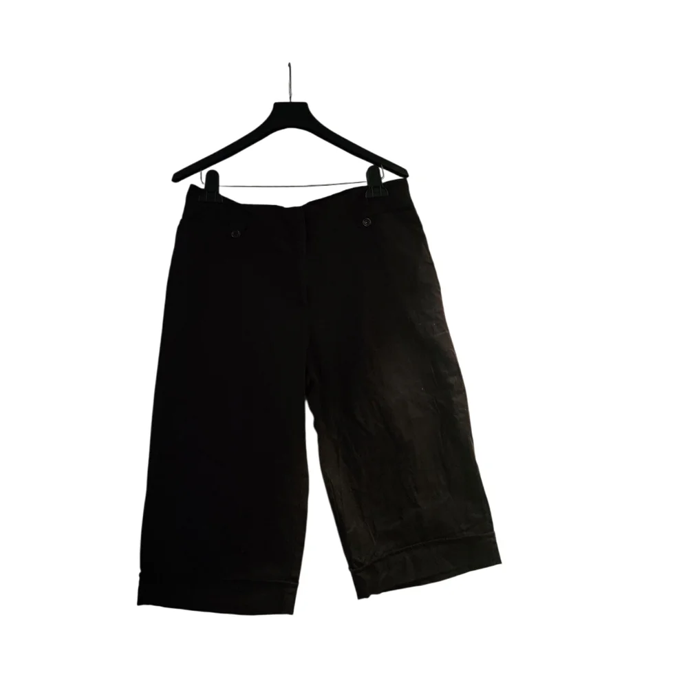 Courtenay Chocolate Brown Wide Leg Flowy Capri Dress Pants/Trousers/Slack Sz 12P